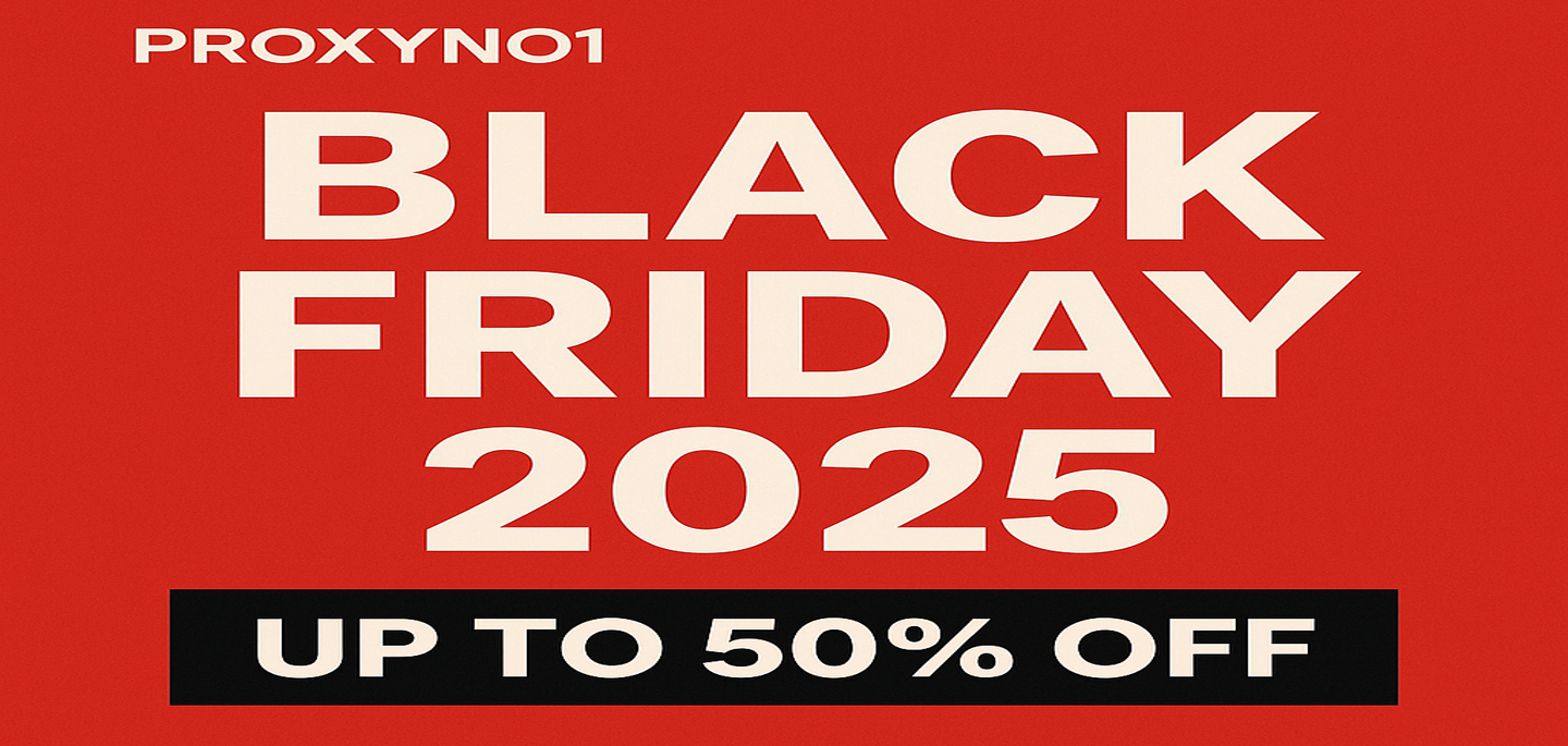 Giảm 50% gói Proxy Dân Cư ( FPTNEW ) Black Friday 2025 tại Proxyno1